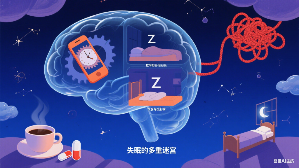 形成失眠的主要原因都有哪些呢
